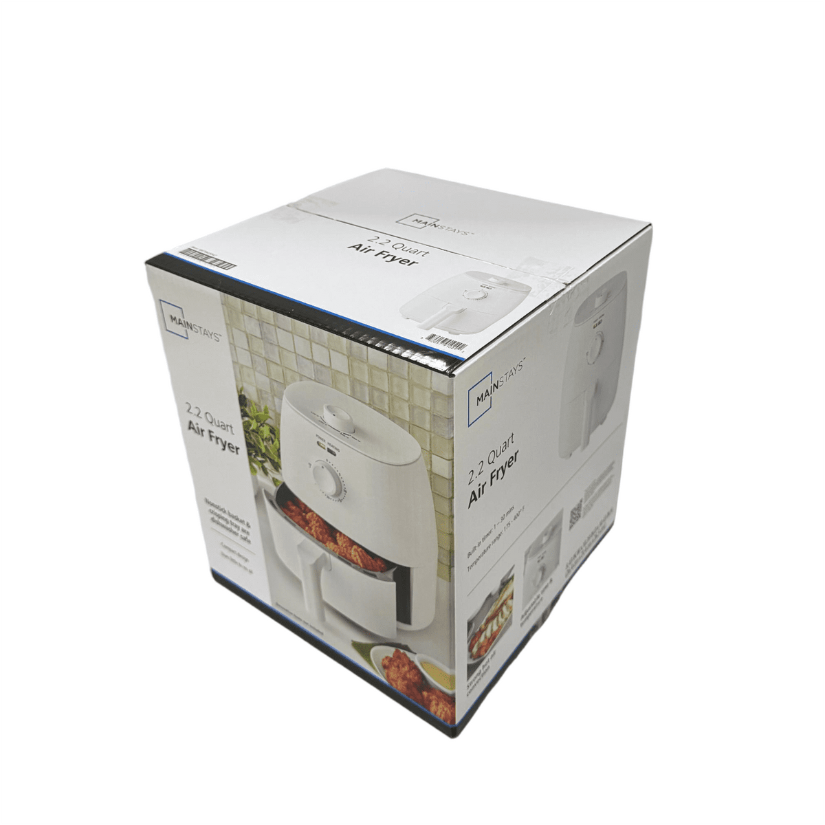 Garly Kitchen 2.2-Qt Air Fryer, Arctic White - Automatic Shutoff