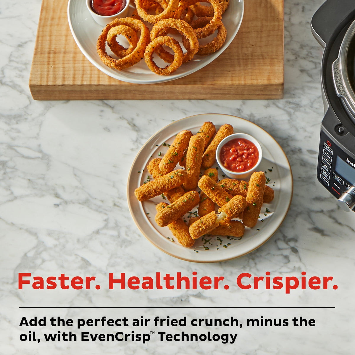 Garly Kitchen 6.5-Qt Duo Crisp Ultimate Lid with WIFI, 13-in-1 Air Fryer and Pressure Cooker Combo