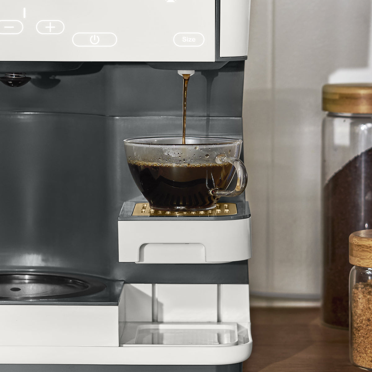 Garly Kitchen Multi-Brew 12-Cup Programmable Drip & Single-Serve Coffee Maker