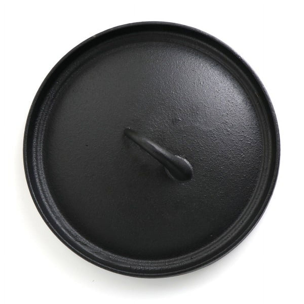 Garly Kitchen MegaChef Pre-Seasoned Cast Iron 5-Piece Kitchen Cookware Set, Pots and Pans