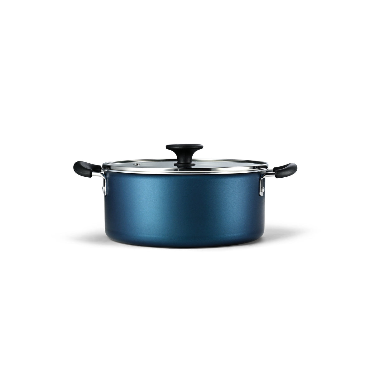 Garly Kitchen 18-Piece Nonstick Cookware Set Blue