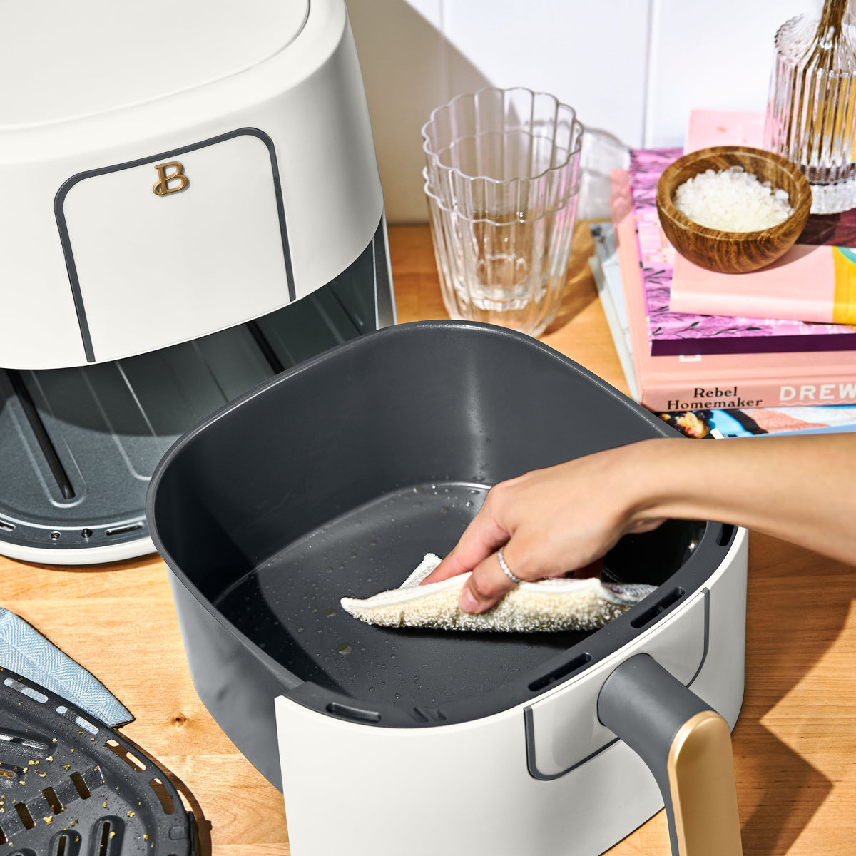 Garly Kitchen 6-Qt Air Fryer, Ceramic Nonstick Coating