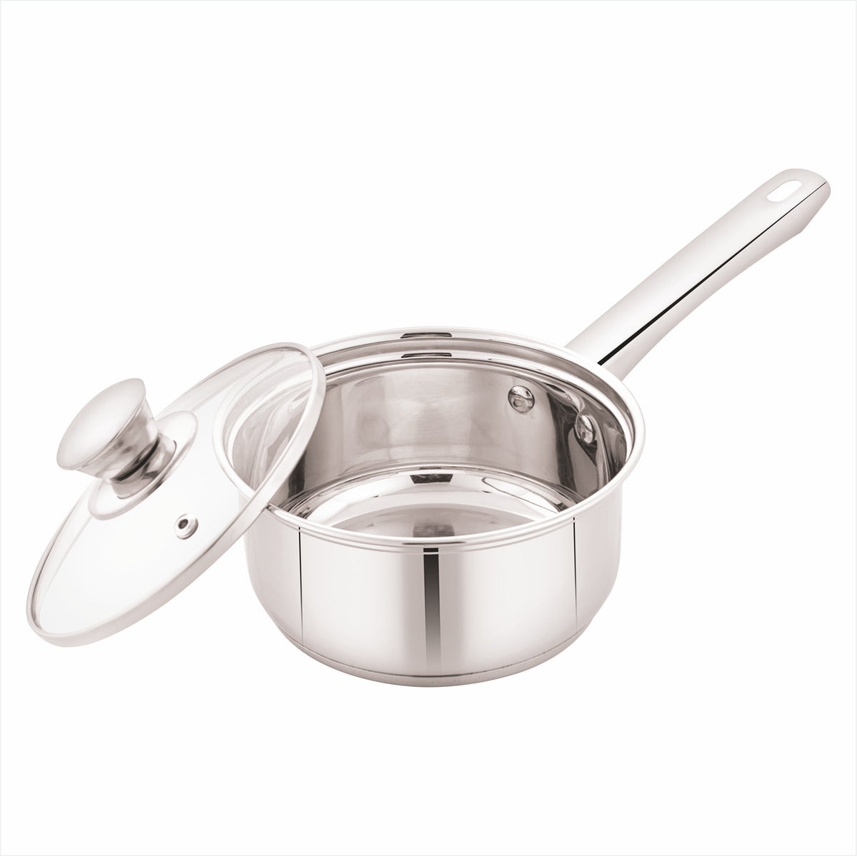 Garly Kitchen Stainless Steel 10-Piece Cookware Set with Lids and Utensils