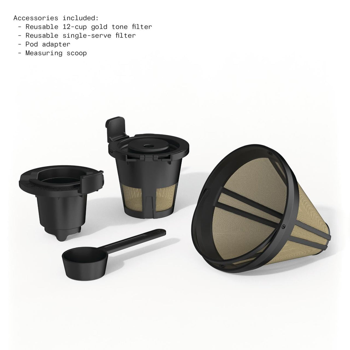 Garly Kitchen Multi-Brew 12-Cup Programmable Drip & Single-Serve Coffee Maker