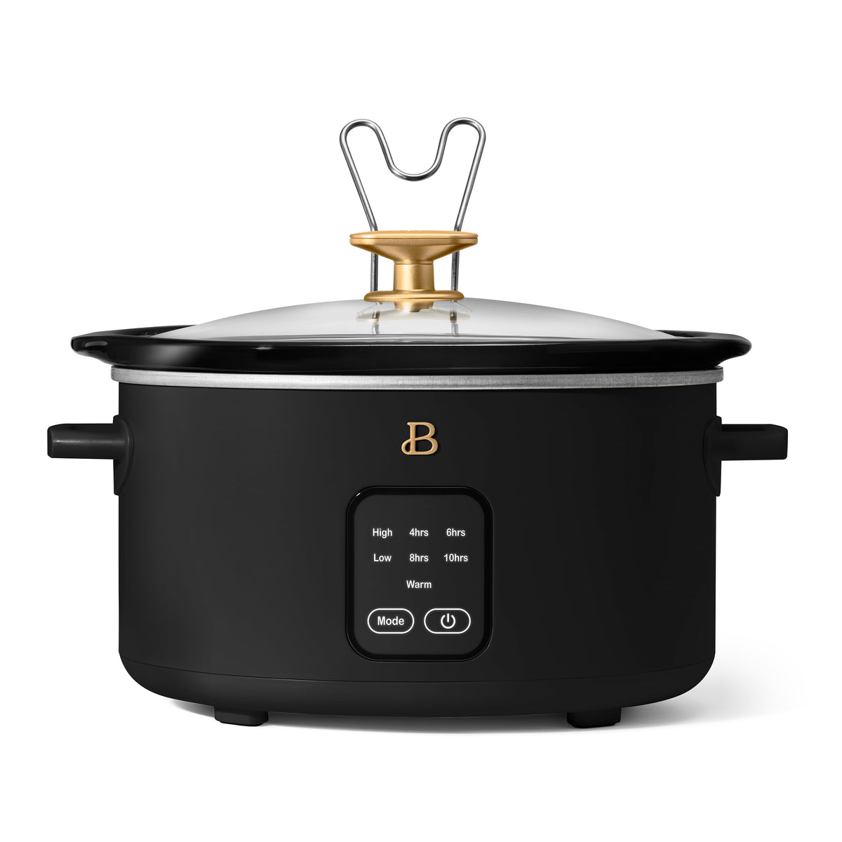 Garly Kitchen 4-Qt Slow Cooker with Touch-Activated Display