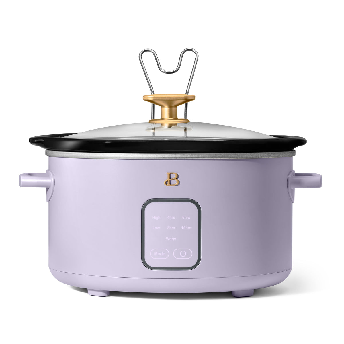 Garly Kitchen 4-Qt Slow Cooker with Touch-Activated Display
