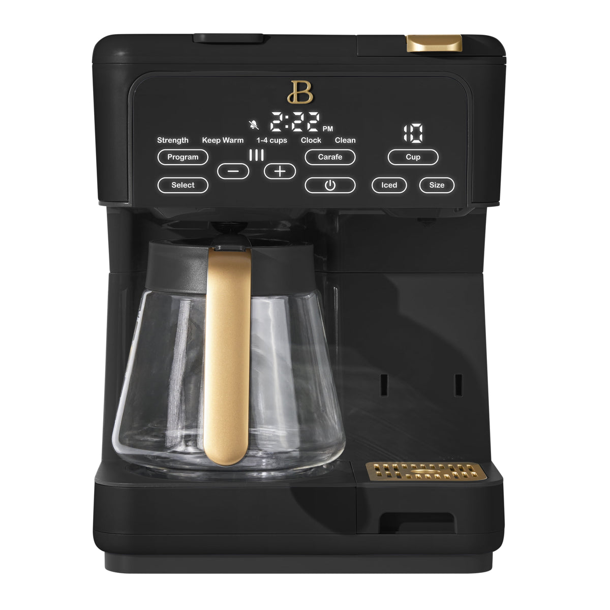 Garly Kitchen Multi-Brew 12-Cup Programmable Drip & Single-Serve Coffee Maker