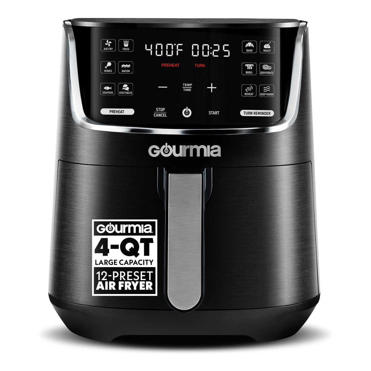 Garly Kitchen 4-Qt Digital Air Fryer with Presets, GAF414