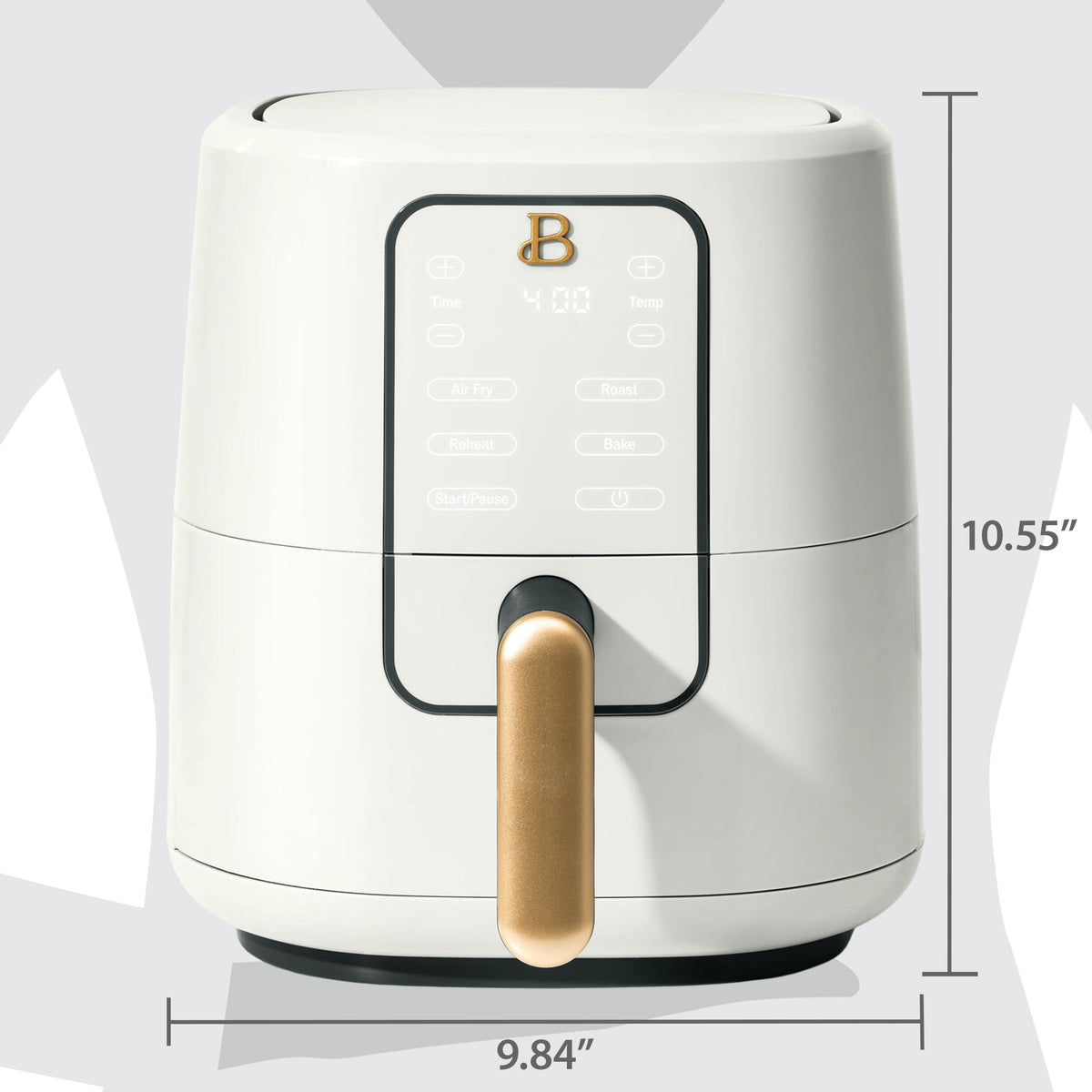 Garly Kitchen 3-Qt Air Fryer, Ceramic Nonstick Coating
