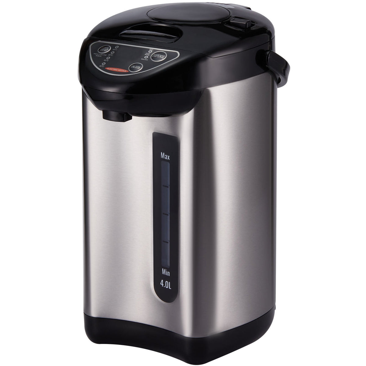 Garly Kitchen 4L Hot Water Dispenser, Countertop Stainless Steel Water Heater with Adjustable