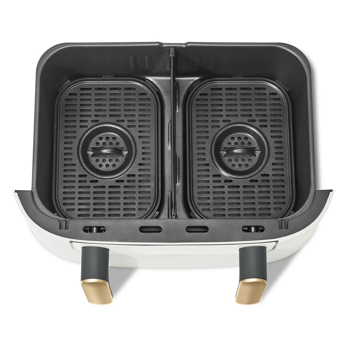 Garly Kitchen 9-Qt TriZone Dual Basket Air Fryer, Ceramic Nonstick Coating