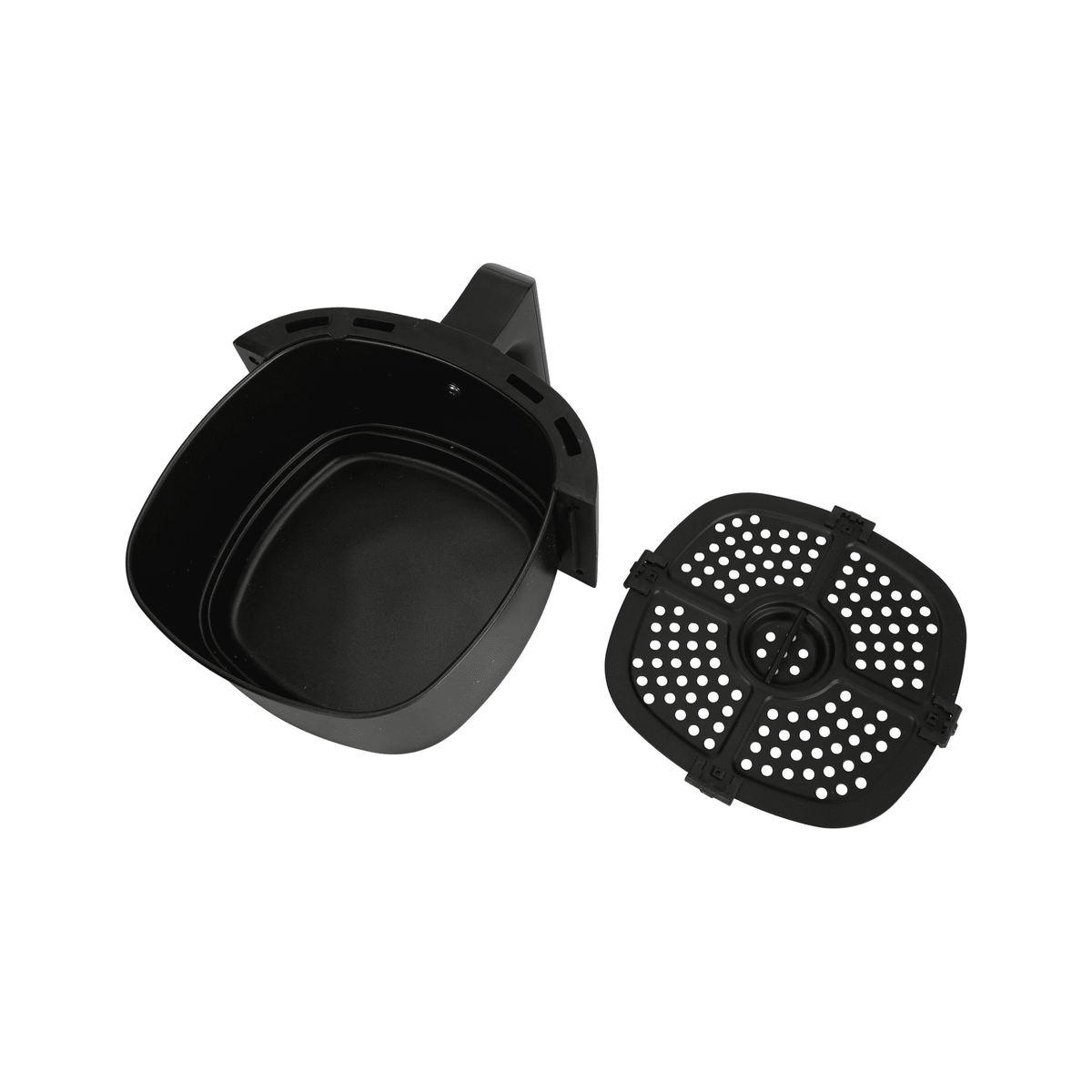 Garly Kitchen Air Fryer, 2.2-Qt, 1150W, Arctic Black with Non-Stick Basket