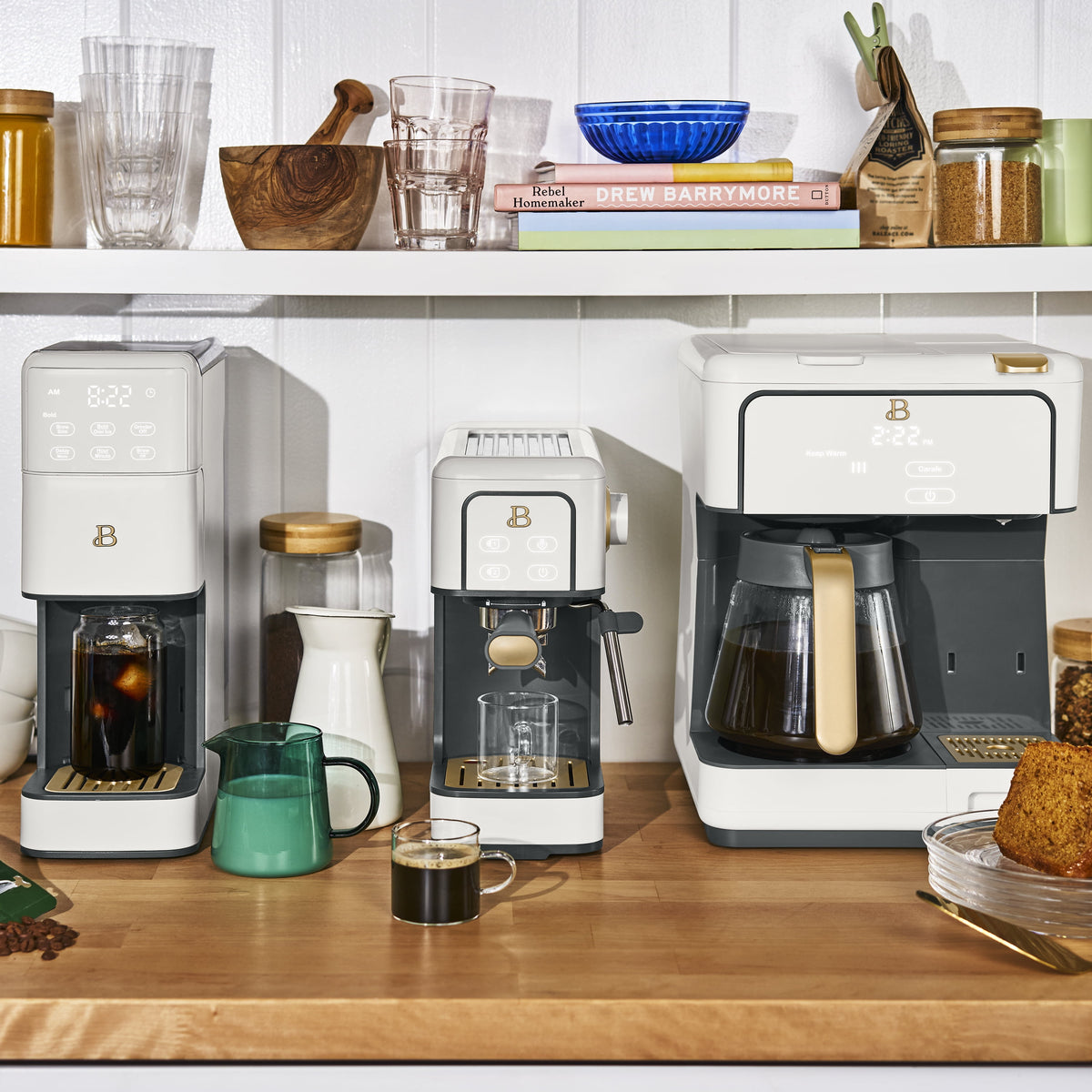 Garly Kitchen Multi-Brew 12-Cup Programmable Drip & Single-Serve Coffee Maker