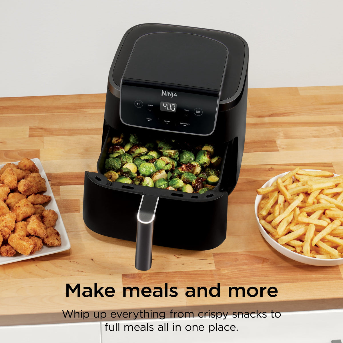 Garly Kitchen Air Fryer Pro XL 5-Qt, 3-in-1, 400°F Air Crisp Technology, Nonstick Crisper Plate