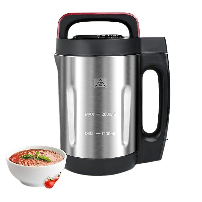 Garly Kitchen 1.6L 4-in-1 Multifunctional Electric Hot Pot Milk & Soup Maker with Smart Control