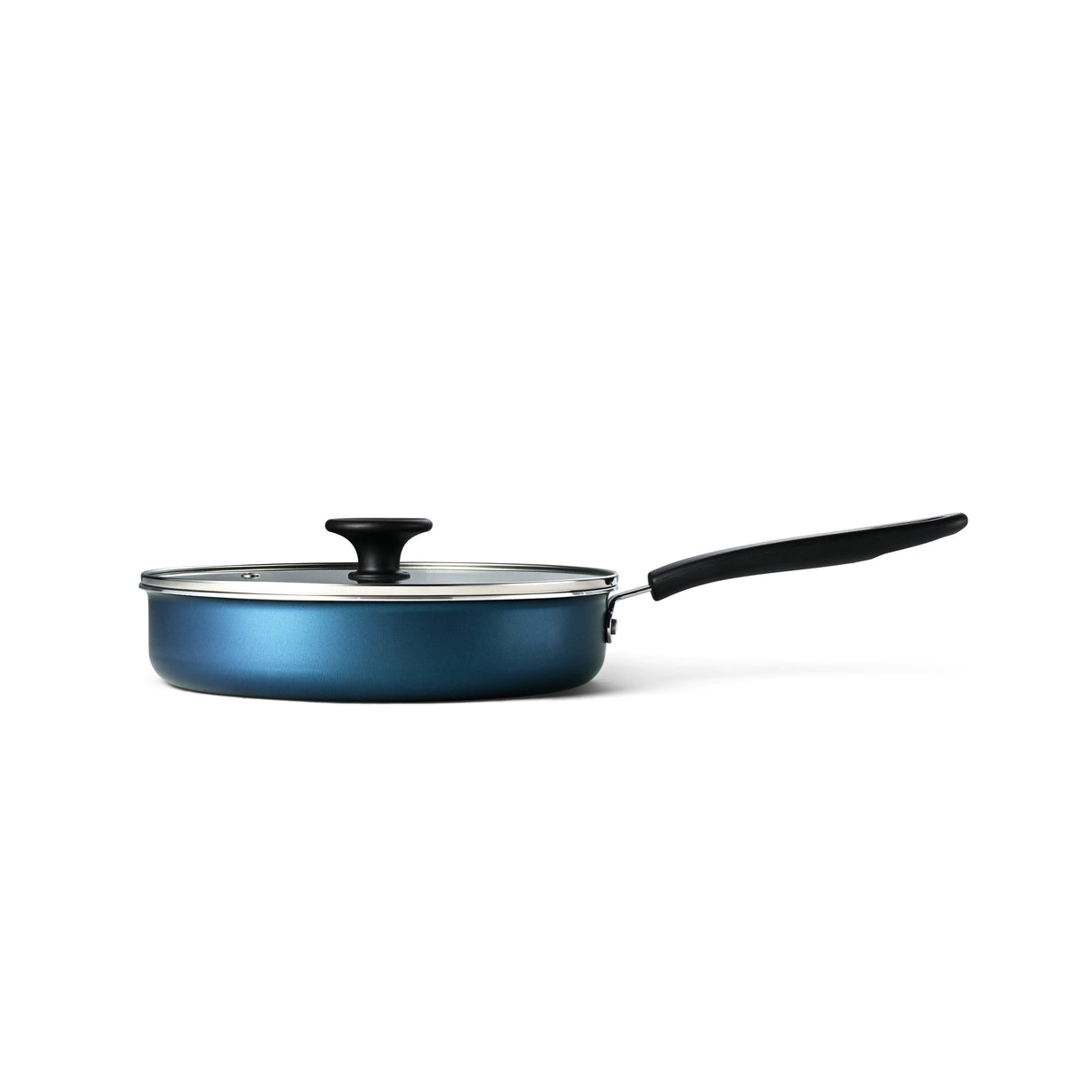 Garly Kitchen 18-Piece Nonstick Cookware Set Blue