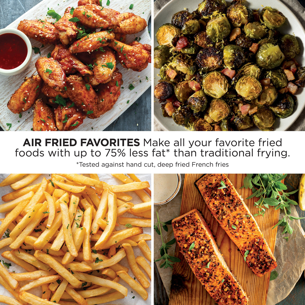 Garly Kitchen 4-Qt Air Fryer, 3 Functions, Air Fry, Reheat, and Dehydrate, Dishwasher Safe