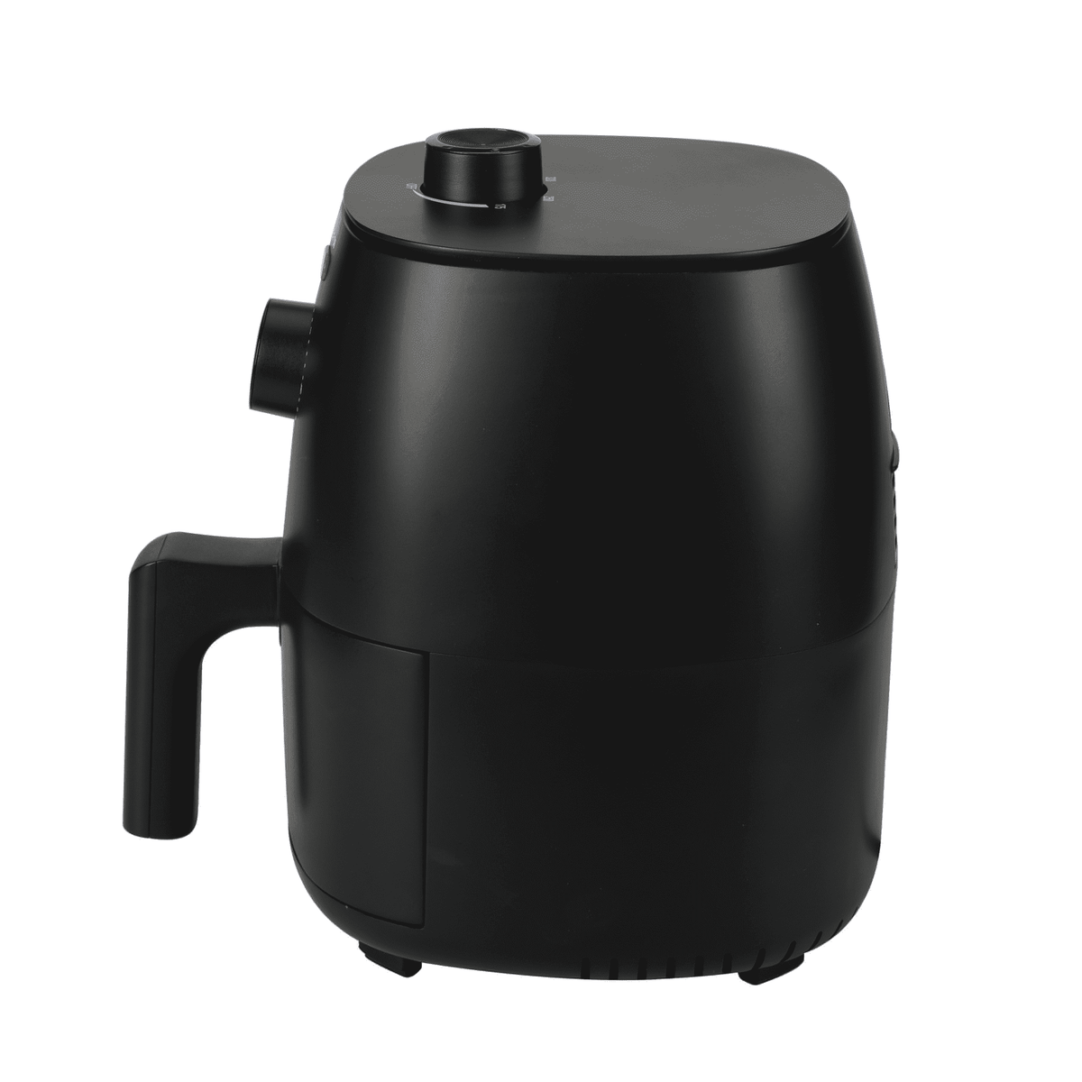 Garly Kitchen Air Fryer, 2.2-Qt, 1150W, Arctic Black with Non-Stick Basket