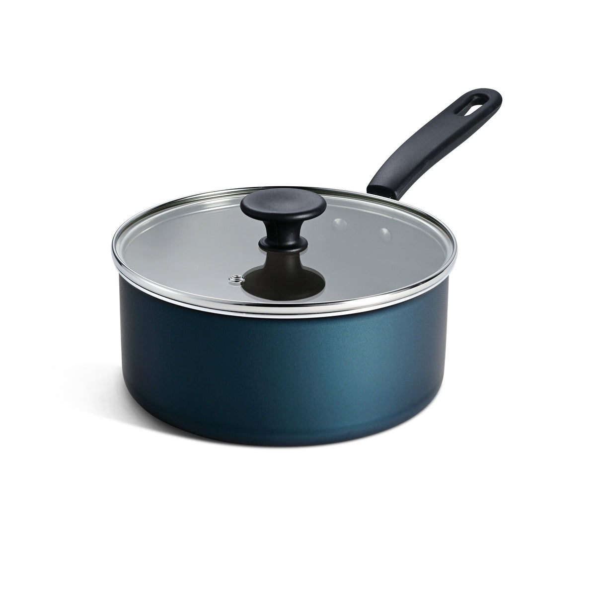 Garly Kitchen 18-Piece Nonstick Cookware Set Blue