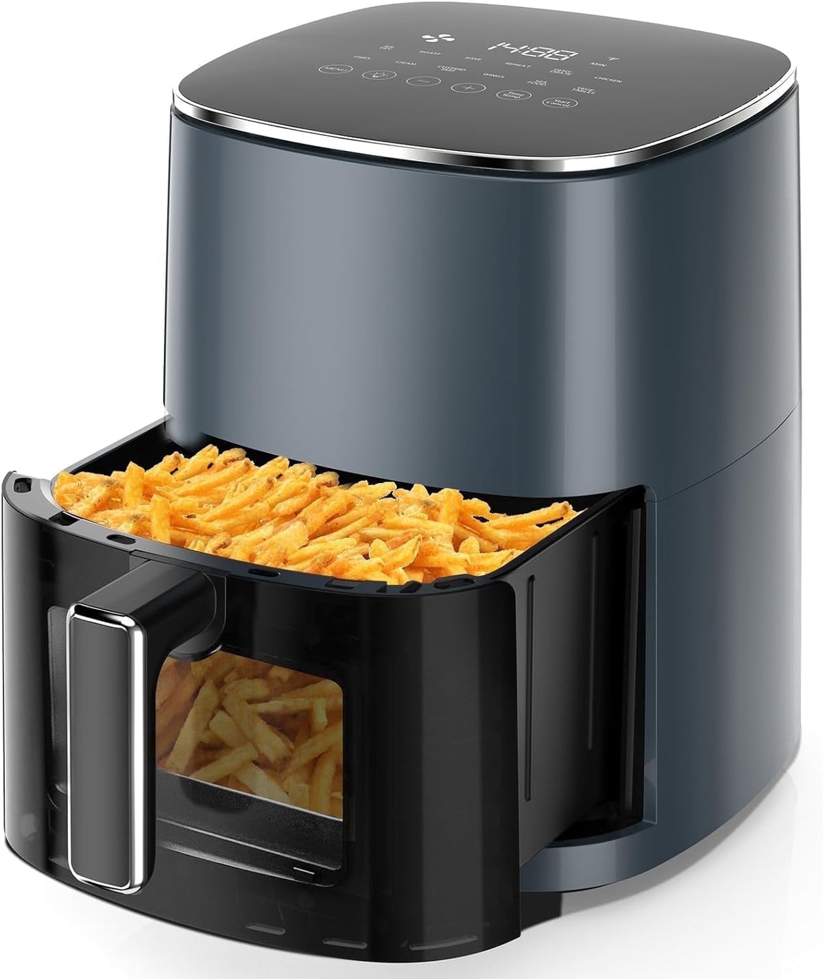 Garly Kitchen Air Fryer, 6-Qt Smart Air Fryer, 12-in-1 Functions - Air Fry, Roast, Reheat