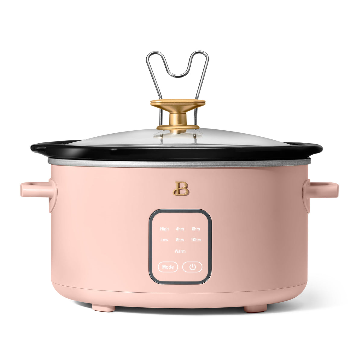 Garly Kitchen 4-Qt Slow Cooker with Touch-Activated Display