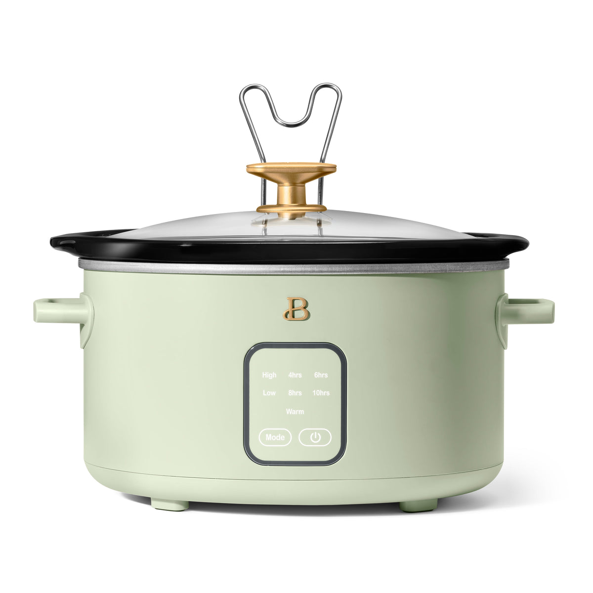Garly Kitchen 4-Qt Slow Cooker with Touch-Activated Display