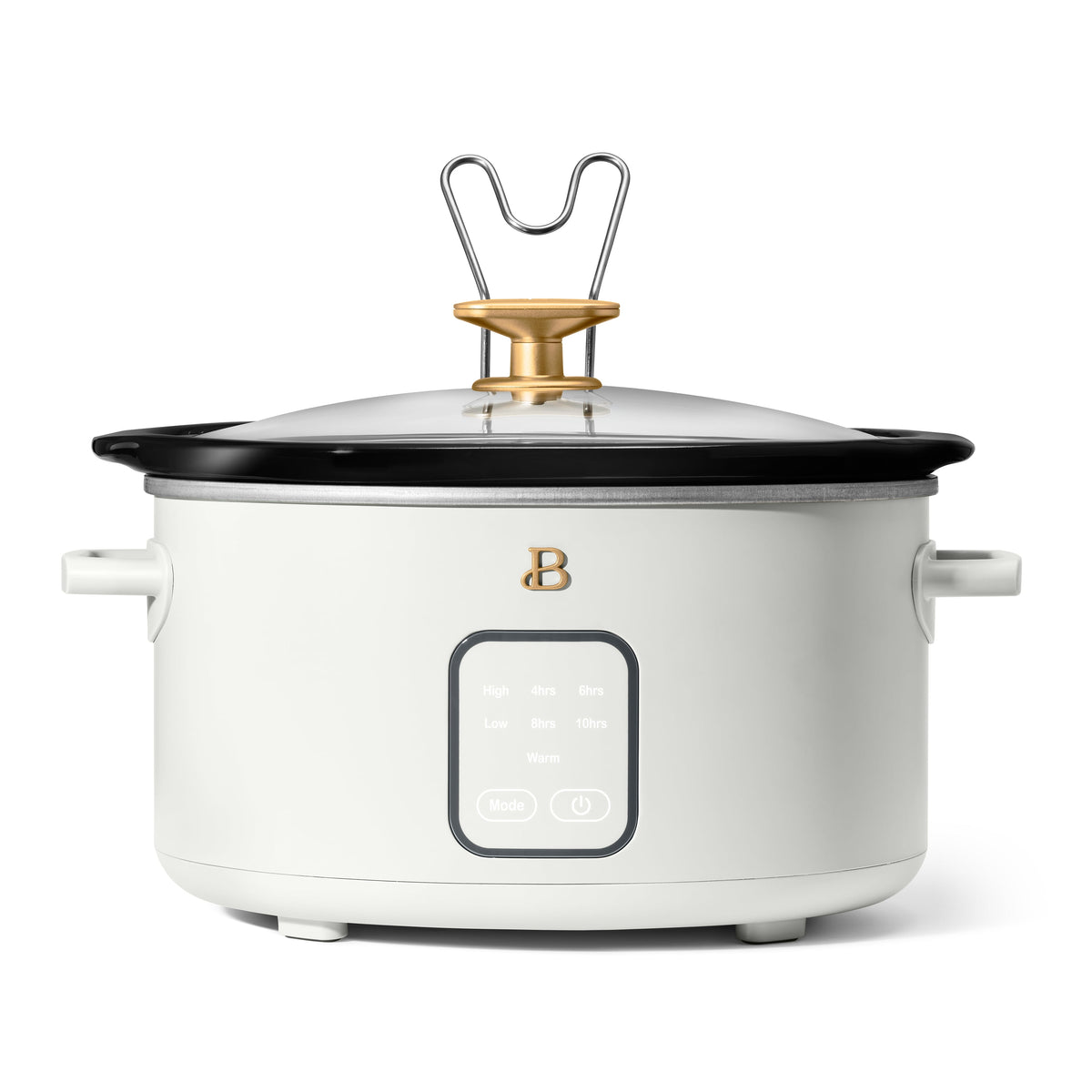 Garly Kitchen 4-Qt Slow Cooker with Touch-Activated Display