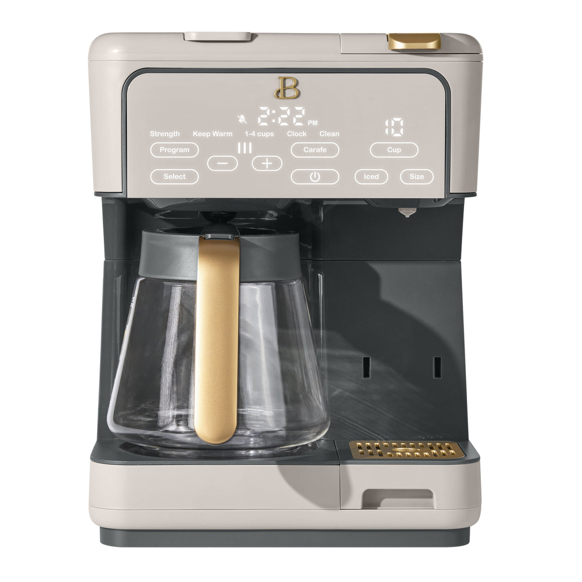 Garly Kitchen Multi-Brew 12-Cup Programmable Drip & Single-Serve Coffee Maker