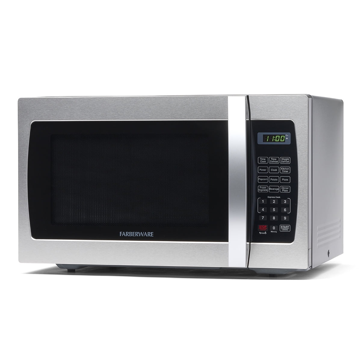 Garly Kitchen 1.3 cu ft Microwave Oven, 1100W Compact Microwave Oven with Smart Sensor