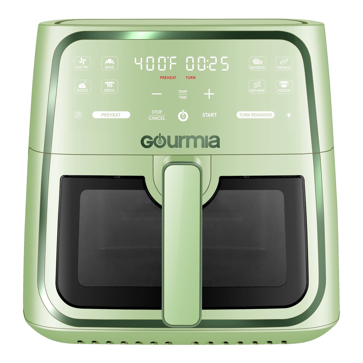 Garly Kitchen 8-Qt Air Fryer, 8 Presets with Digital Display, Easy View Window & Interior Light
