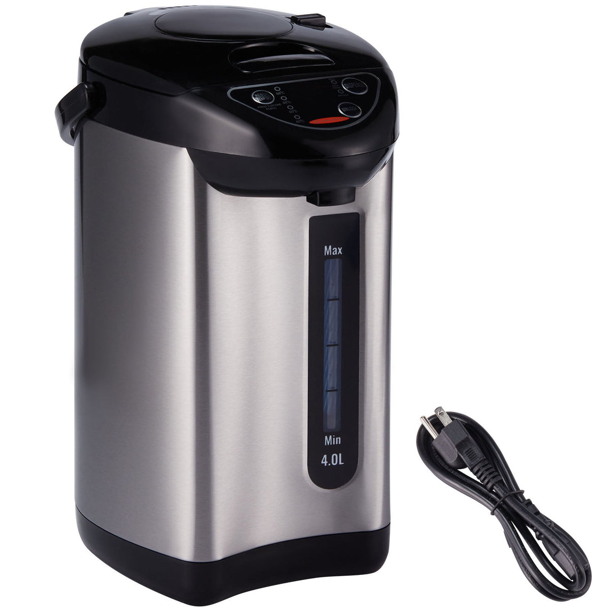 Garly Kitchen 4L Hot Water Dispenser, Countertop Stainless Steel Water Heater with Adjustable