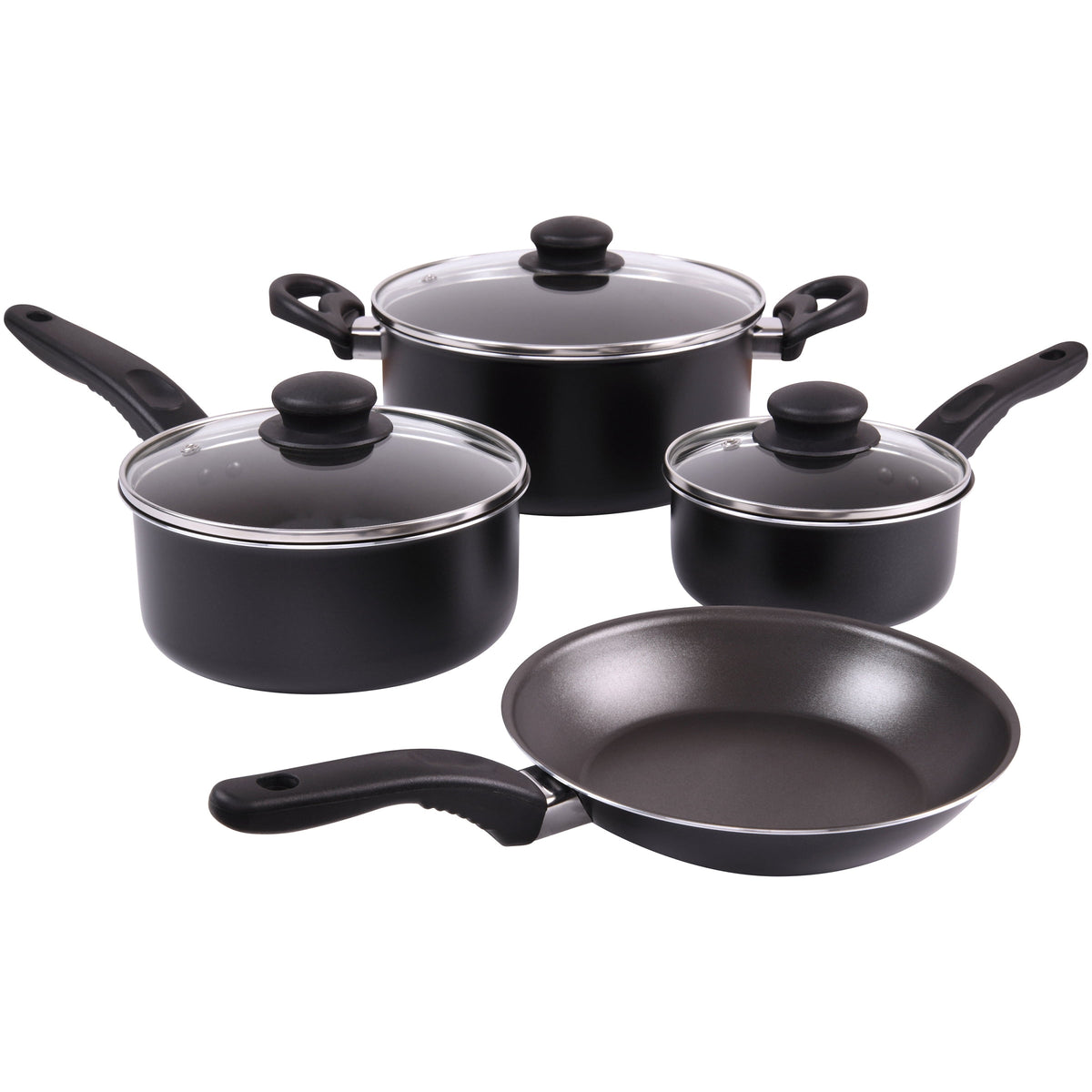 Garly Kitchen 7-Piece Nonstick Aluminum Cookware Set