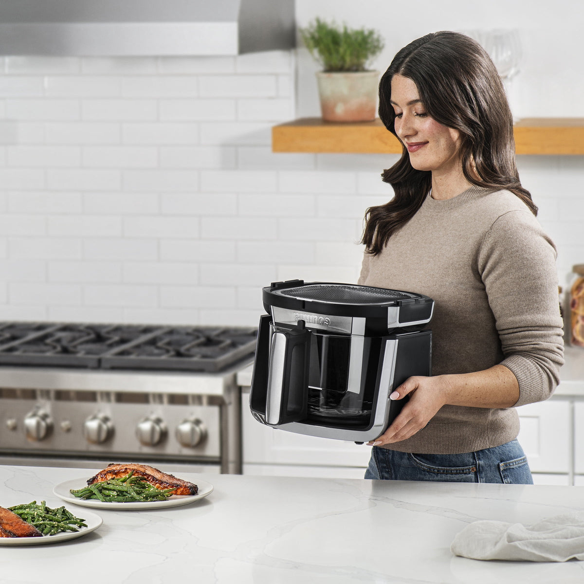 Garly Kitchen 7-Qt Foldable Digital Air Fryer with Presets