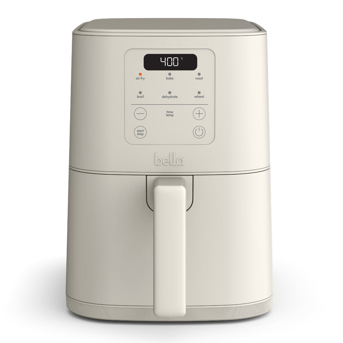 Garly Kitchen bella 4-Qt Slim Digital Air Fryer with ™ Ceramic Nonstick Coating