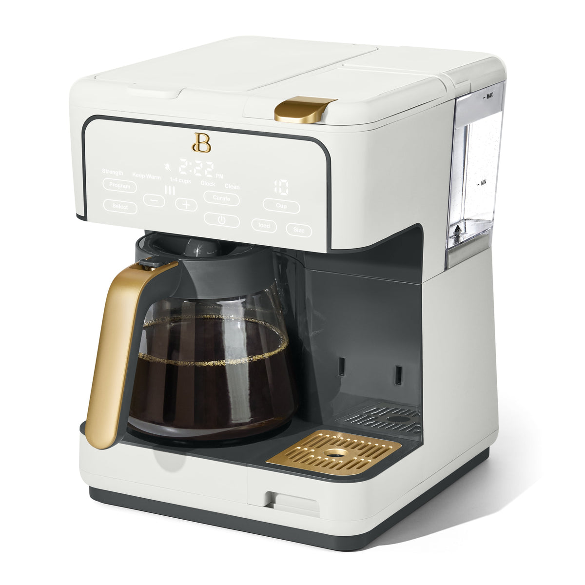 Garly Kitchen Multi-Brew 12-Cup Programmable Drip & Single-Serve Coffee Maker