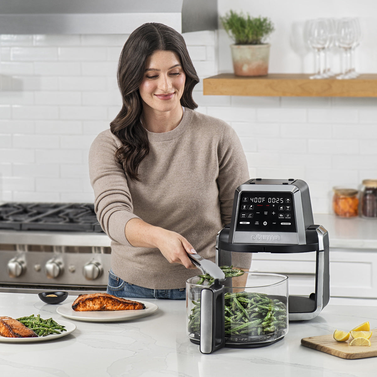 Garly Kitchen 7-Qt Foldable Digital Air Fryer with Presets