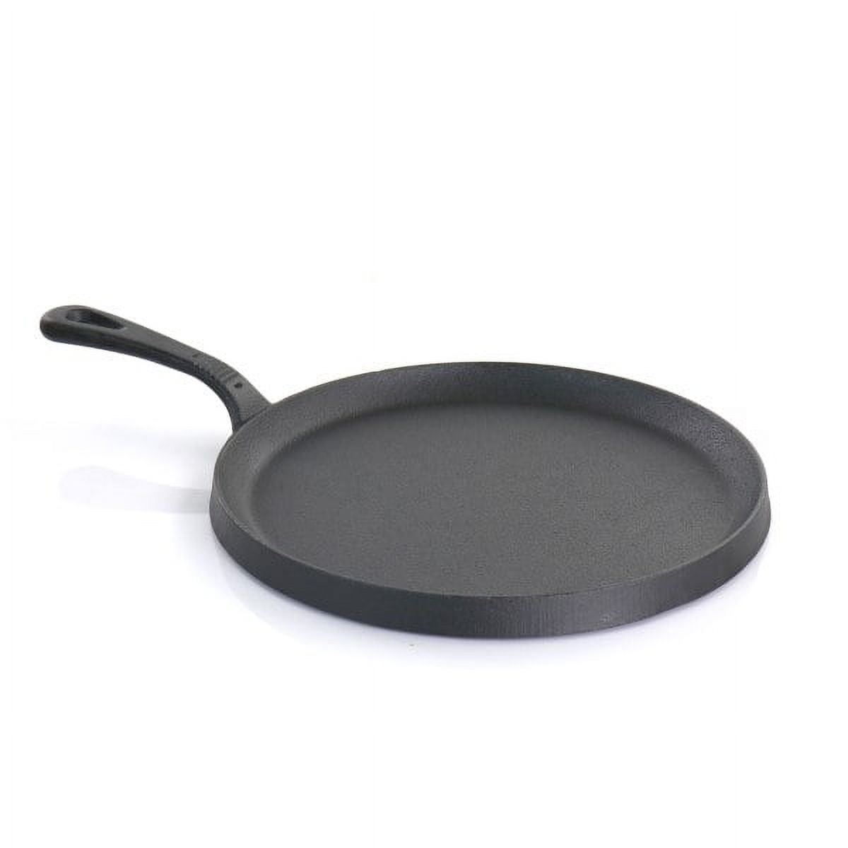 Garly Kitchen MegaChef Pre-Seasoned Cast Iron 5-Piece Kitchen Cookware Set, Pots and Pans
